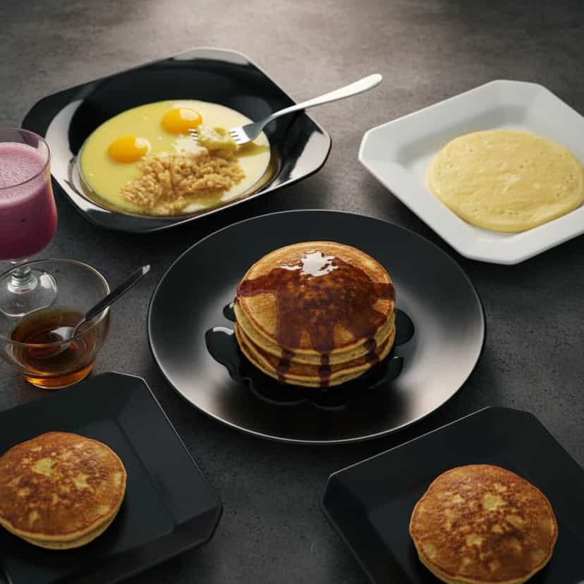 Foto deliciosa de Panqueca de Banana pronta para servir - Panquecas & Waffles