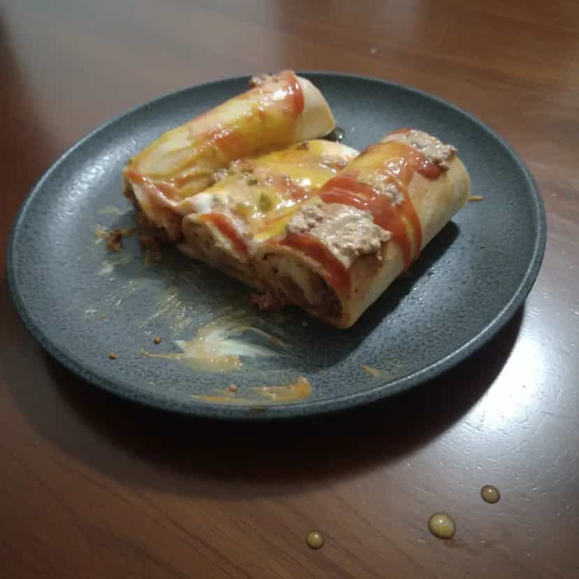 Foto deliciosa de Panqueca de Carne Moída da Elena pronta para servir - Carnes & Frango