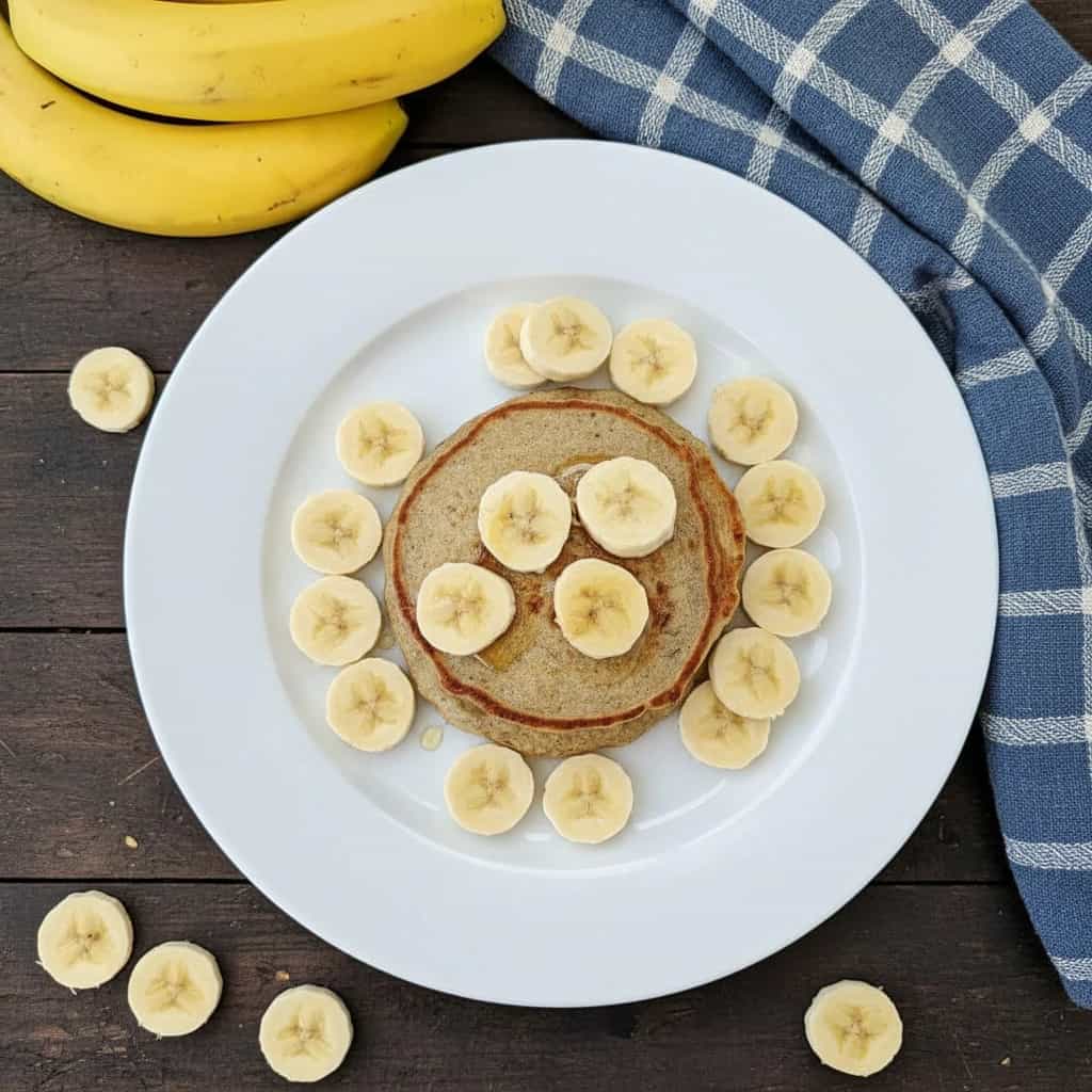 Panqueca Fit de Banana com Aveia