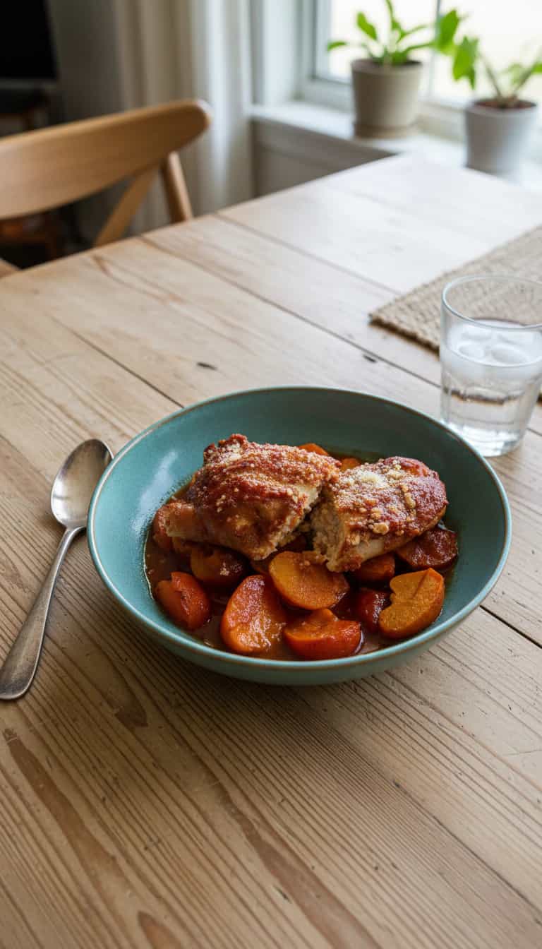 Foto deliciosa de Panqueca Recheada com Linguiça Toscana pronta para servir - Almoço & Jantar