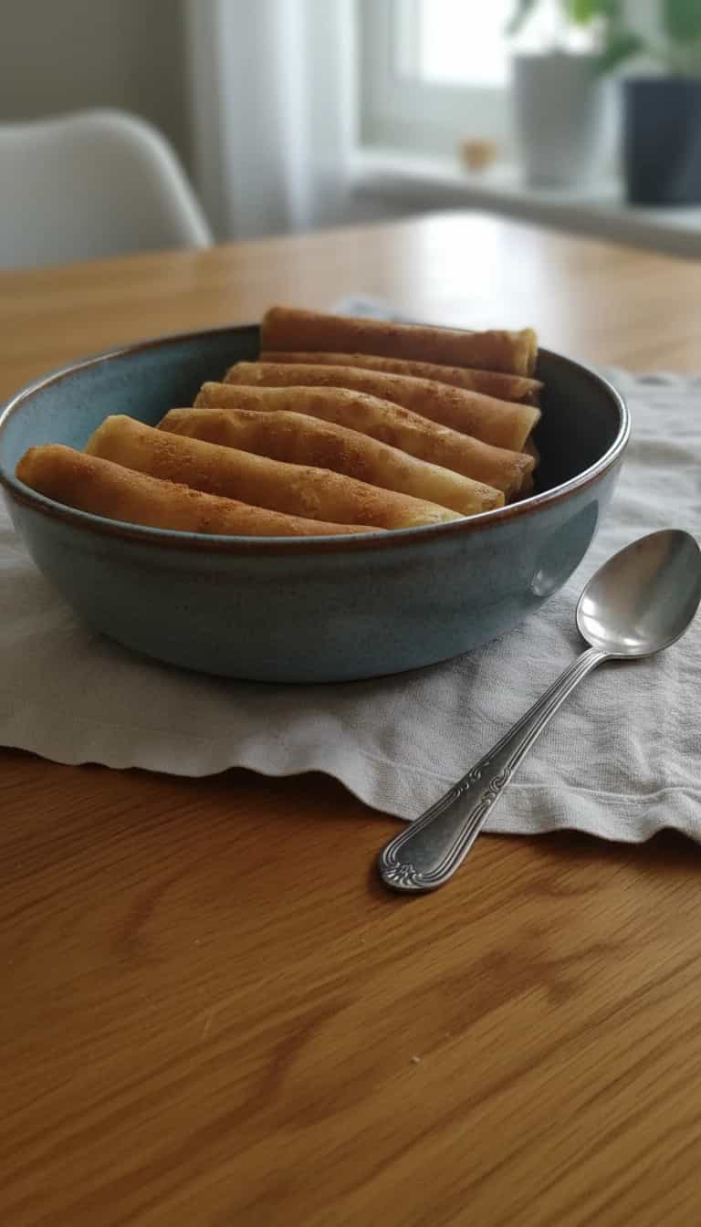 Foto deliciosa de Panquecas de Banana pronta para servir - Panquecas & Waffles
