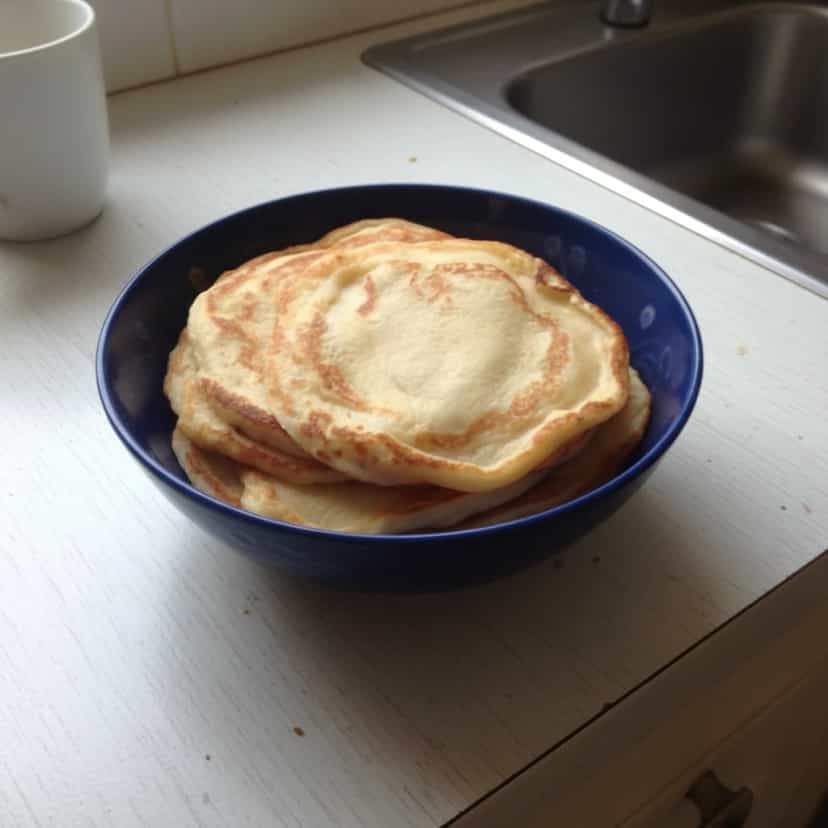Foto deliciosa de Panquecas Recheadas pronta para servir - Snacks Assados