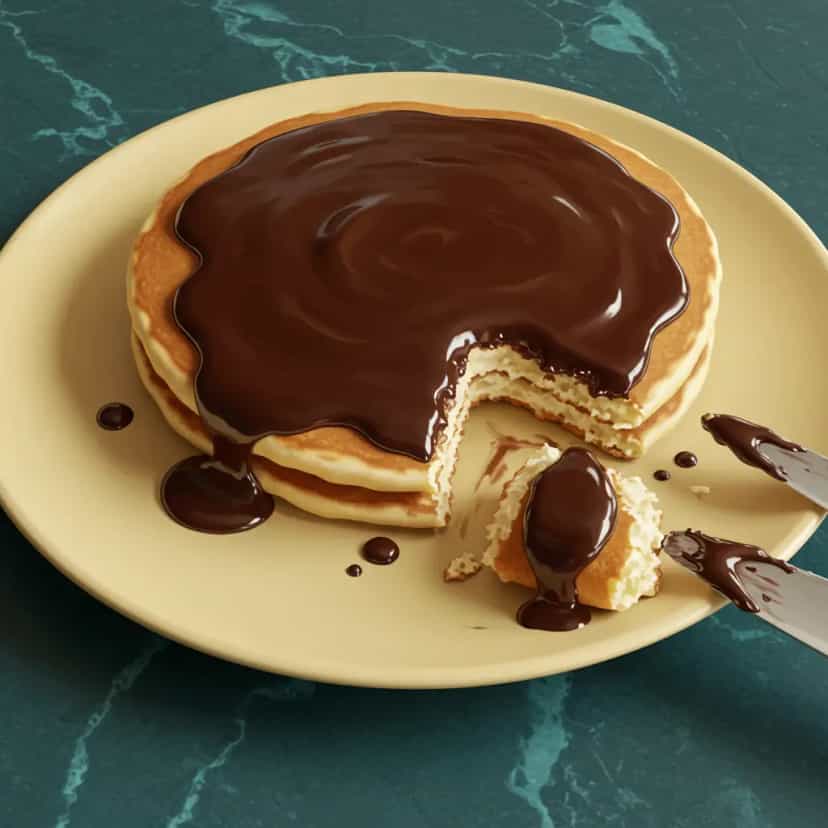 Foto deliciosa de Panquecas Simples pronta para servir - Panquecas & Waffles