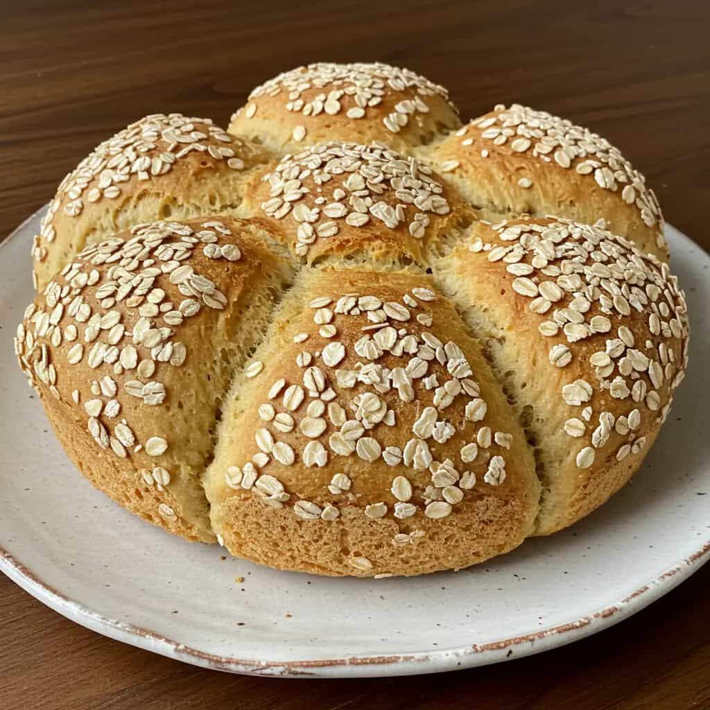 Pão Artesanal de Chá Verde e Aveia