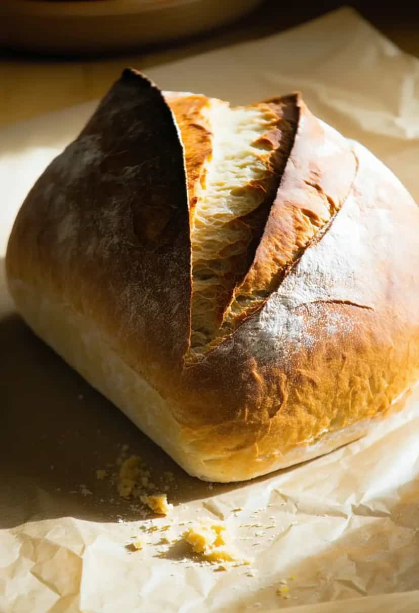 Foto deliciosa de Pão Caseiro Rápido e Macio pronta para servir - Outras Receitas