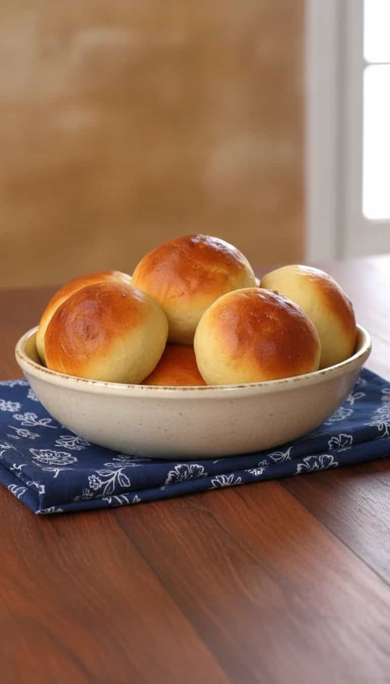 Foto deliciosa de Pão de Batata Recheado com Frango pronta para servir - Lanches de Padaria