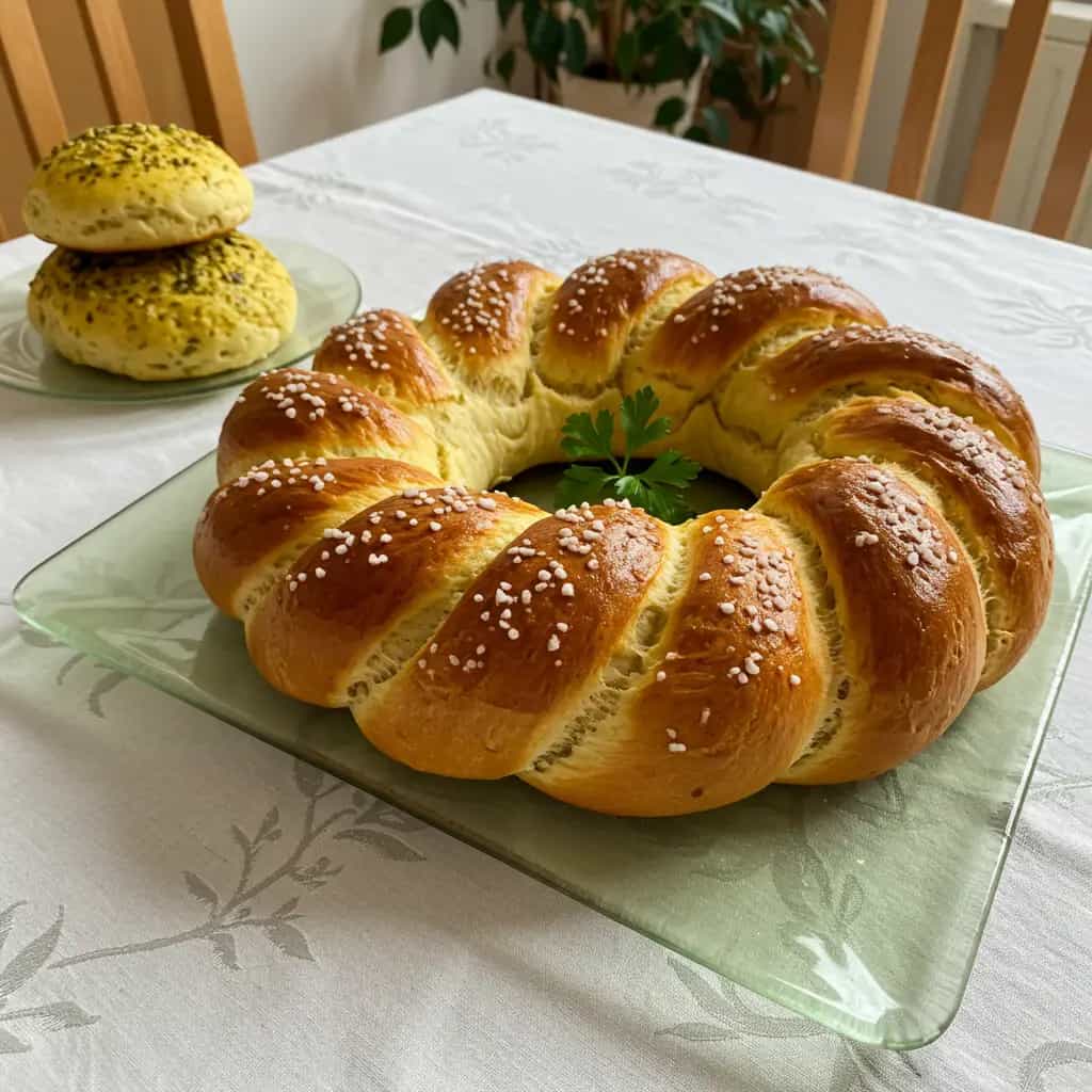 Pão de Festa Trançado