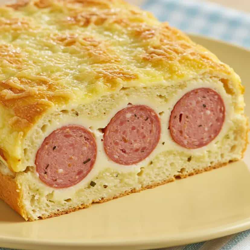 Foto deliciosa de Pão de Forma Recheado no Microondas pronta para servir - Lanches de Padaria