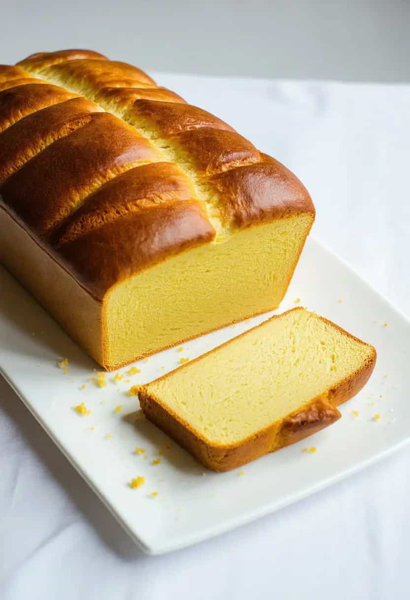 Pão de Fubá Assado