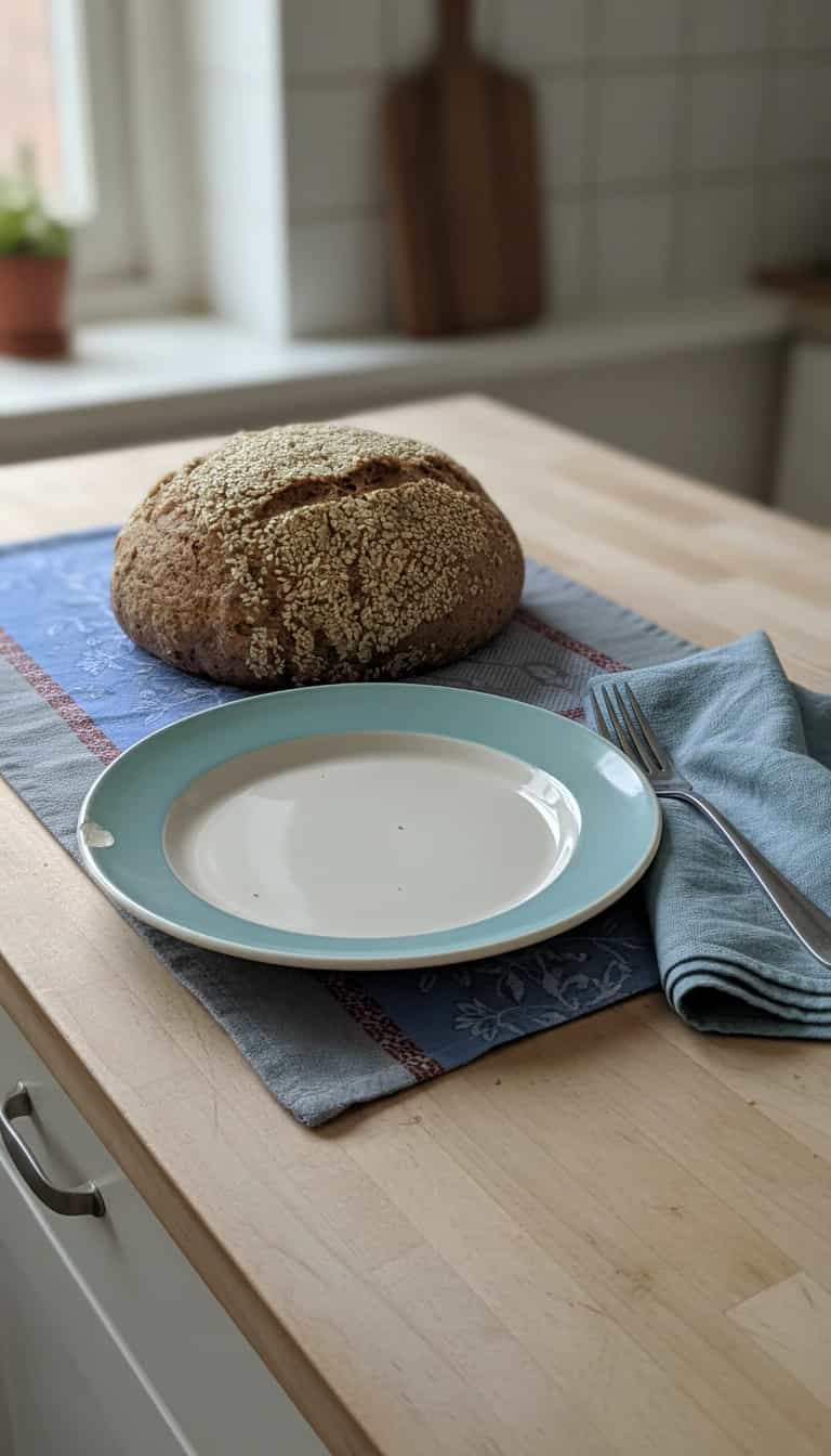 Foto deliciosa de Pão de Gergelim Caseiro pronta para servir - Lanches de Padaria