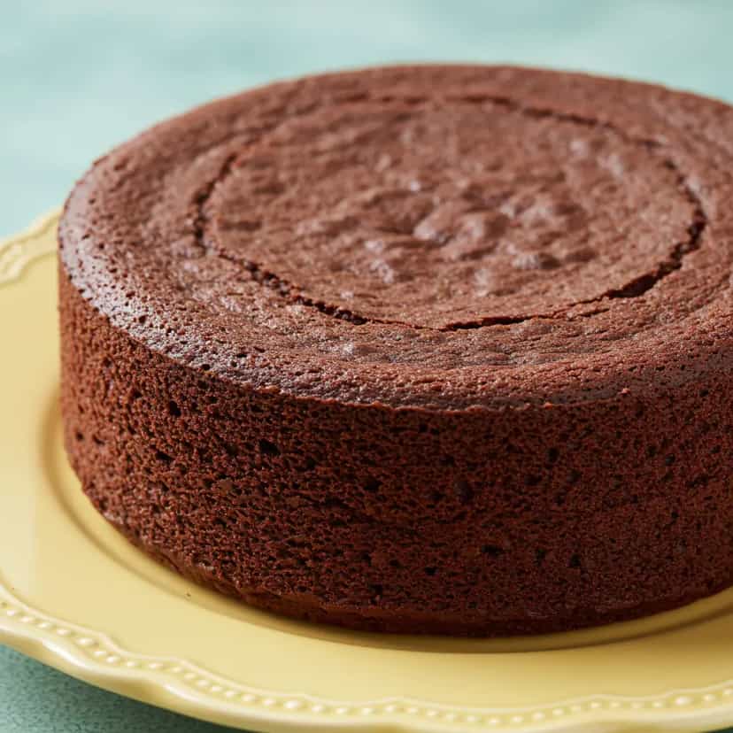Foto deliciosa de Pão-de-ló de Chocolate Caseiro pronta para servir - Bolos & Cupcakes