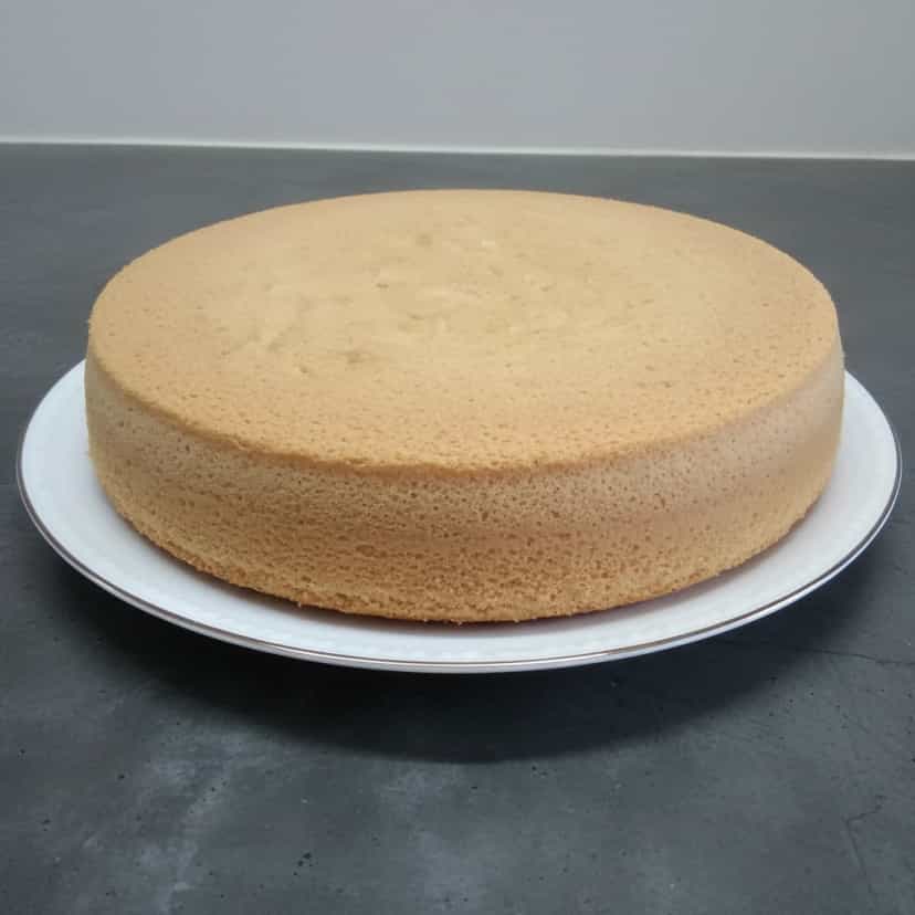 Foto deliciosa de Pão de ló de leite quente pronta para servir - Outras Receitas