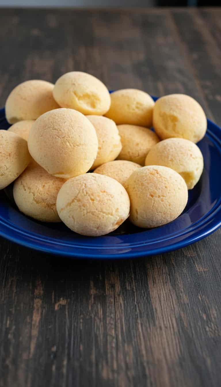 Foto deliciosa de Pão de Queijo Caseiro pronta para servir - Lanches de Padaria