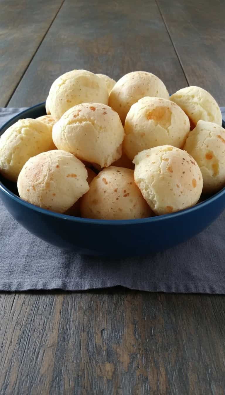 Foto deliciosa de Pão de Queijo Caseiro pronta para servir - Lanches de Padaria