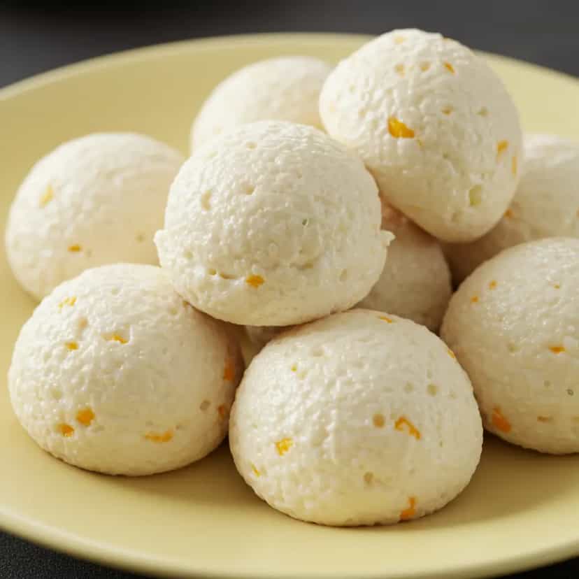 Foto deliciosa de Pão de Queijo de Colher Cremoso pronta para servir - Lanches de Padaria