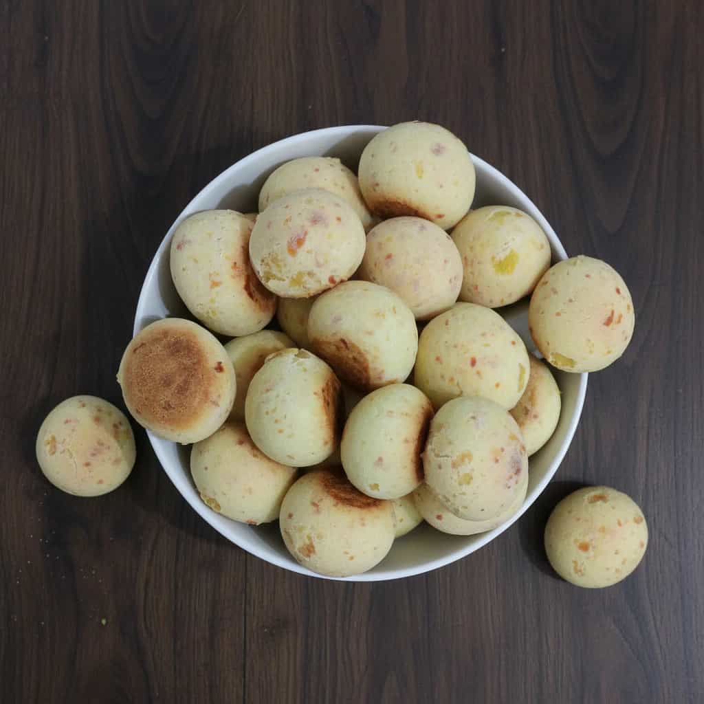 Pão de Queijo de Mandioca Cremoso