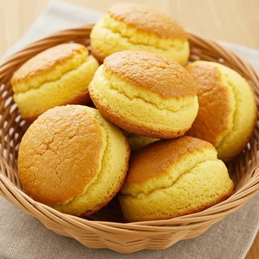 Foto deliciosa de Pão de Queijo de Polvilho Azedo pronta para servir - Lanches de Padaria