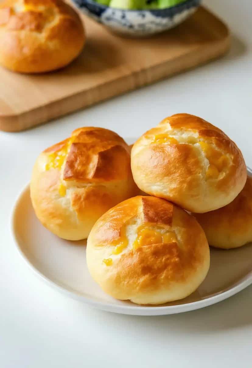 Foto deliciosa de Pão de Queijo Fácil com 3 Ingredientes pronta para servir - Lanches de Padaria