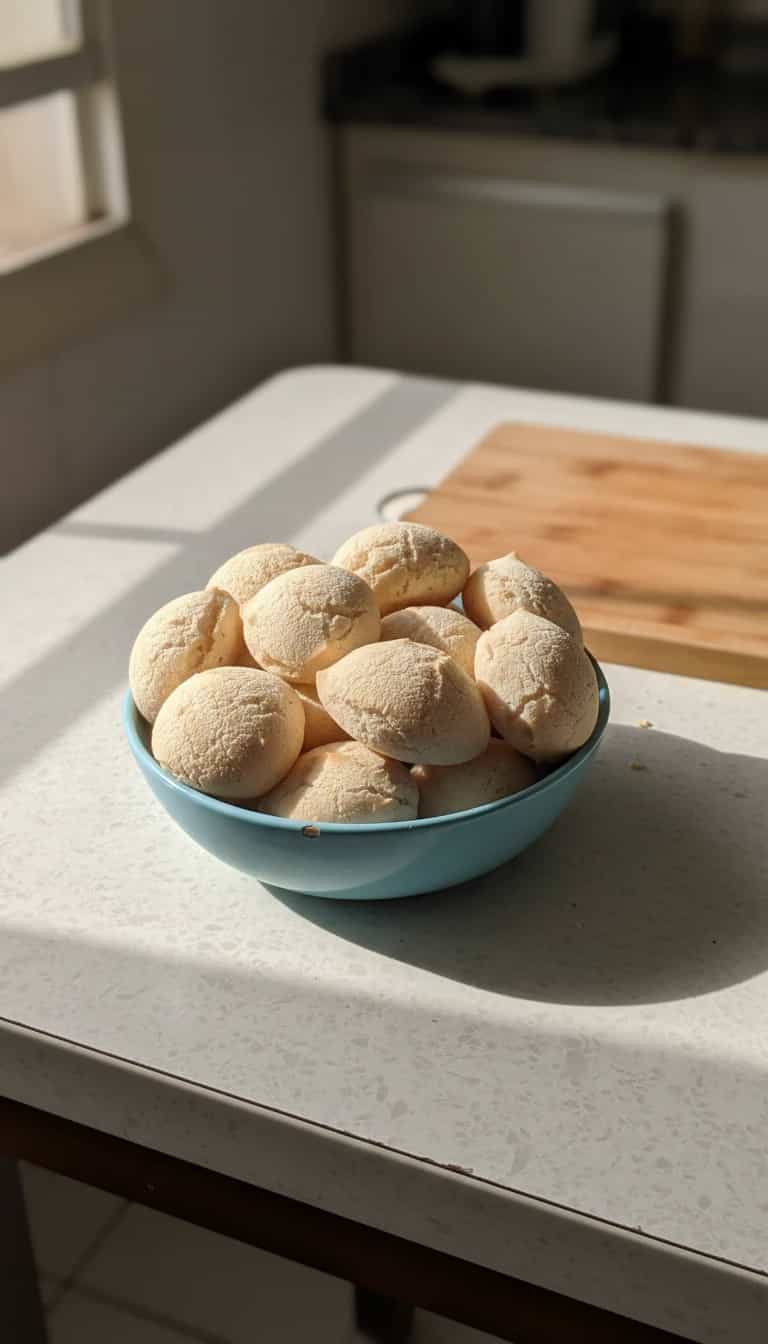 Foto deliciosa de Pão de Queijo Simples (sem queijo) pronta para servir - Lanches de Padaria