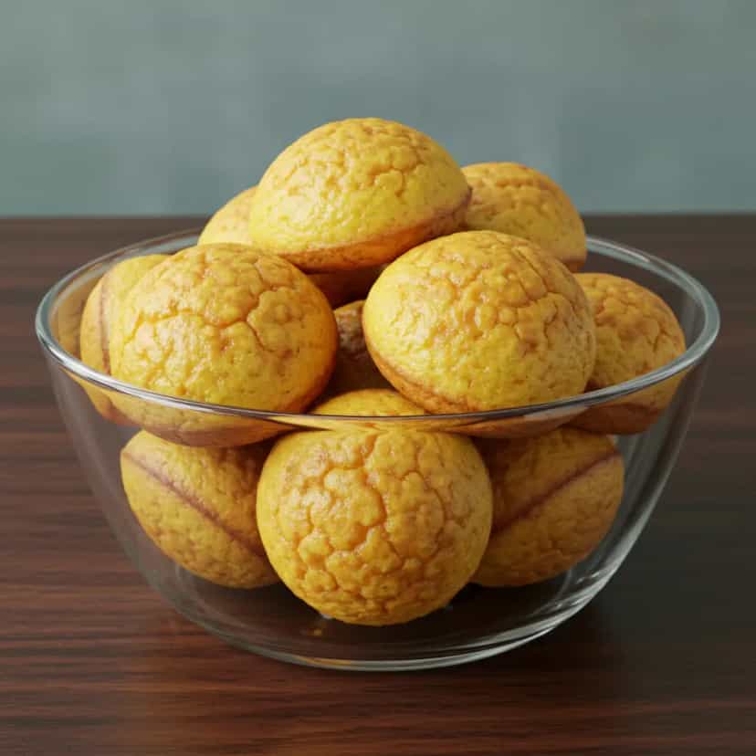 Foto deliciosa de Pão de Queijo Tradicional pronta para servir - Lanches de Padaria