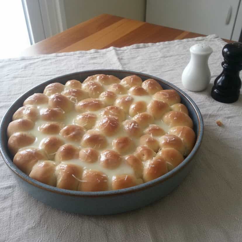 Foto deliciosa de Pão Doce de Massa Mole pronta para servir - Outras Receitas