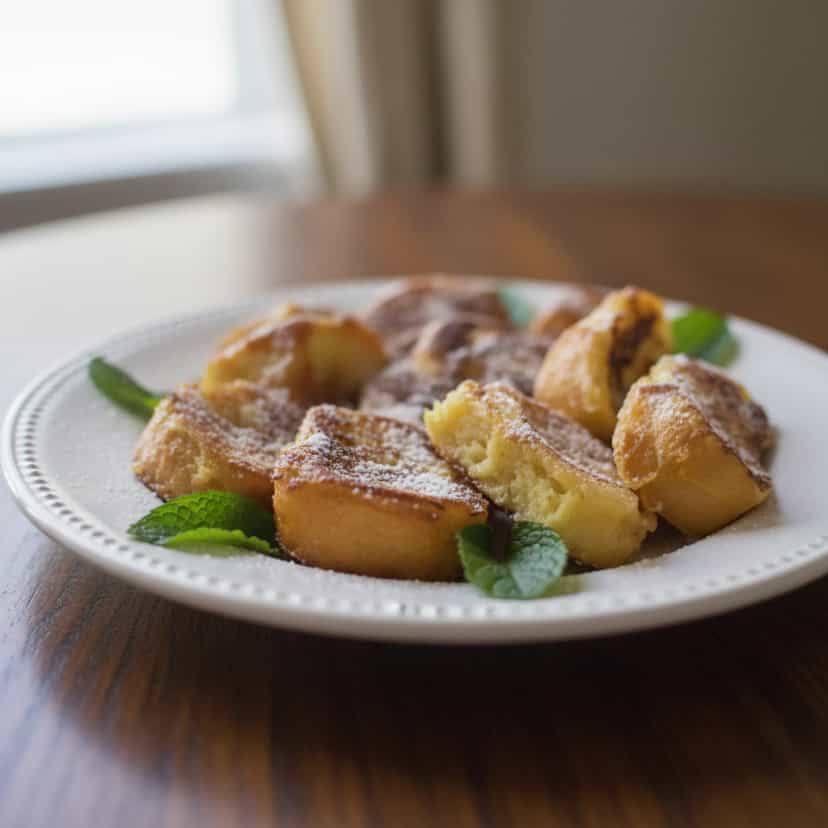 Foto deliciosa de Pão Francês Frito pronta para servir - Lanches de Padaria