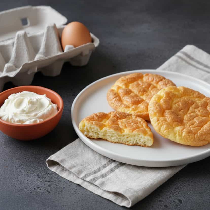 Foto deliciosa de Pão nuvem pronta para servir - Lanches de Padaria