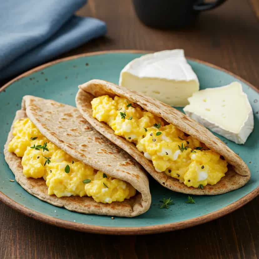 Foto deliciosa de Pão Pita Low Carb pronta para servir - Lanches de Padaria