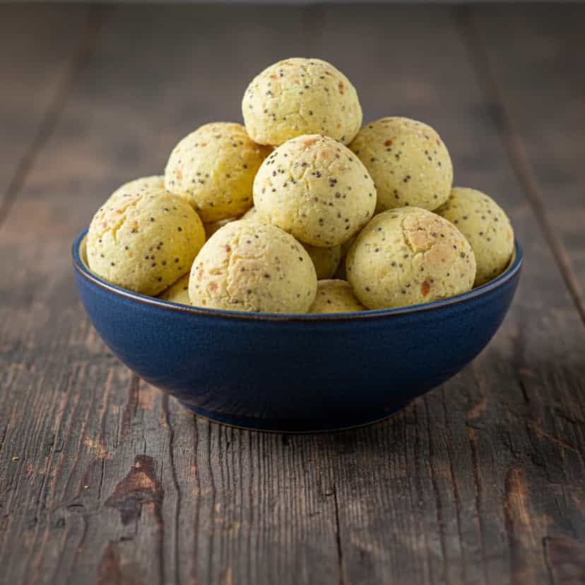 Foto deliciosa de Pãozinho de Batata-Doce pronta para servir - Lanches de Padaria