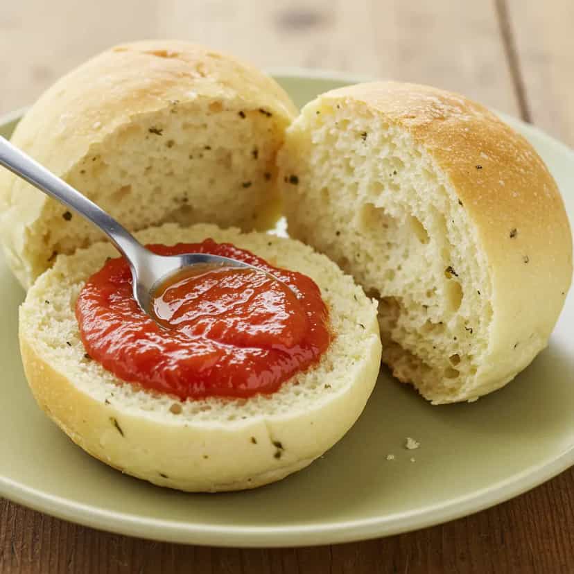 Foto deliciosa de Pãozinho de Polvilho Azedo Caseiro pronta para servir - Lanches de Padaria