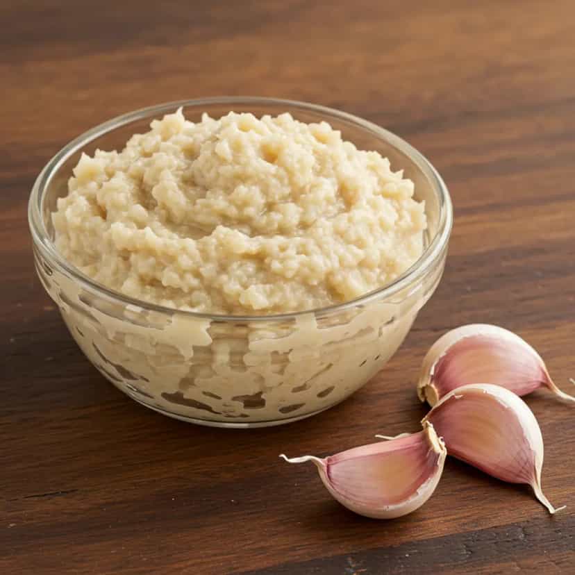 Foto deliciosa de Pasta de Alho Caseira pronta para servir - Outras Receitas