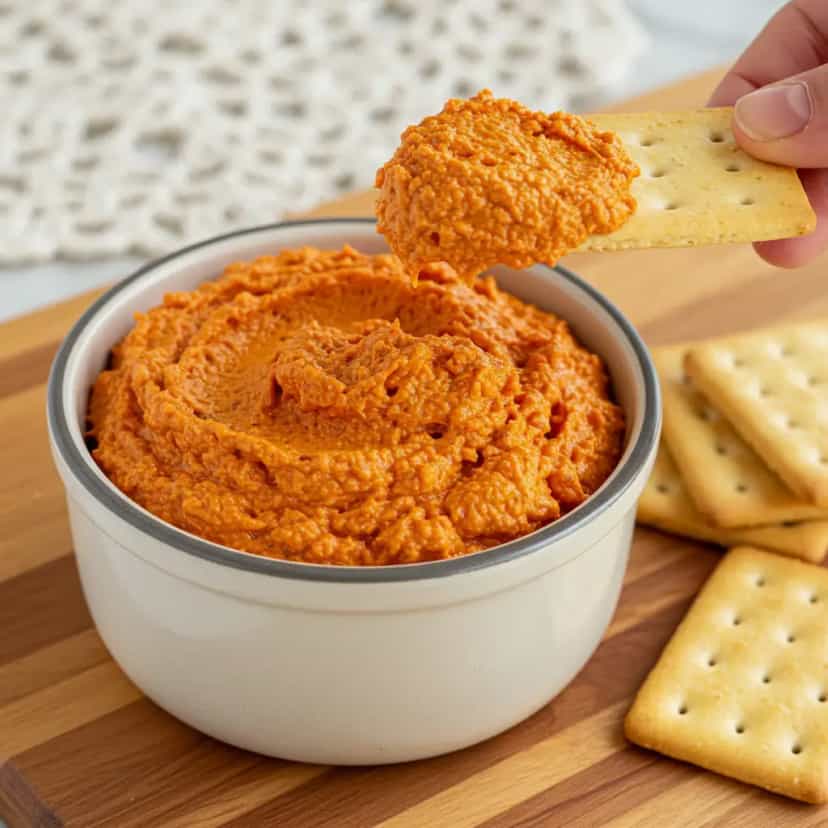 Foto deliciosa de Pasta de Aliche Deliciosa pronta para servir - Pastas & Patês