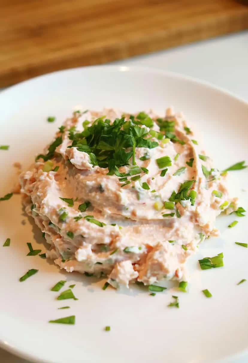 Foto deliciosa de Pasta de Atum com Cream Cheese pronta para servir - Pastas & Patês