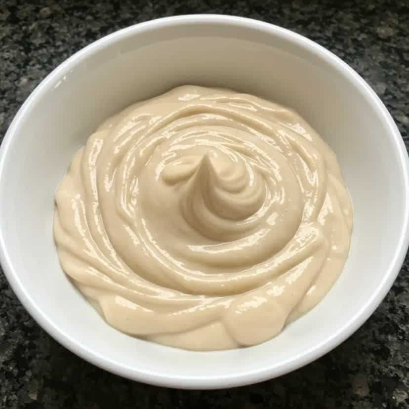 Foto deliciosa de Pasta de Grão-de-bico Cremosa pronta para servir - Outras Receitas