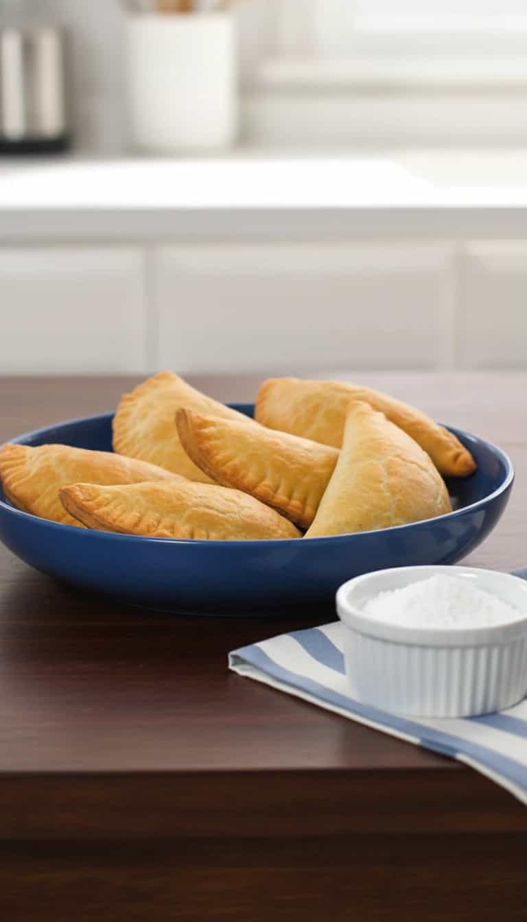 Foto deliciosa de Pastéis de Forno Caseiros pronta para servir - Snacks Assados