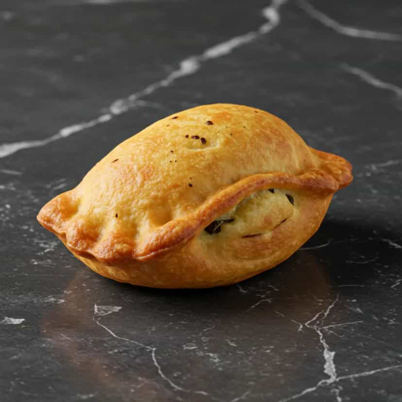 Foto deliciosa de Pastéis de Frango e Queijo assados pronta para servir - Salgadinhos