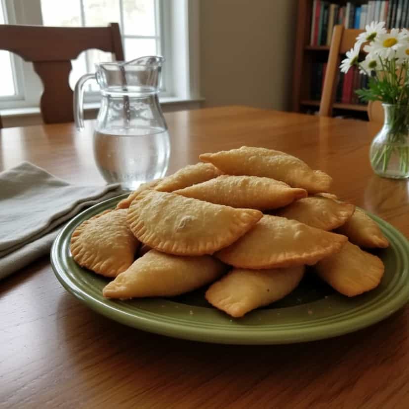 Foto deliciosa de Pastel de Camarão pronta para servir - Salgadinhos
