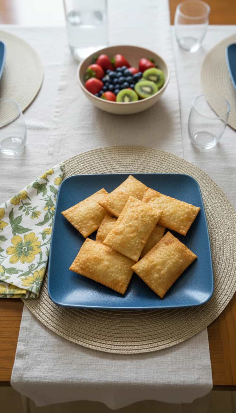 Foto deliciosa de Pastel de Guaraná pronta para servir - Lanches de Padaria