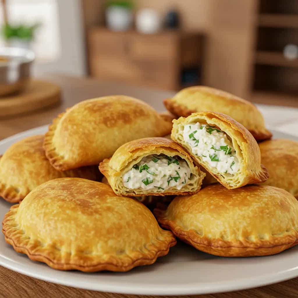 Pastel de palmito cremoso