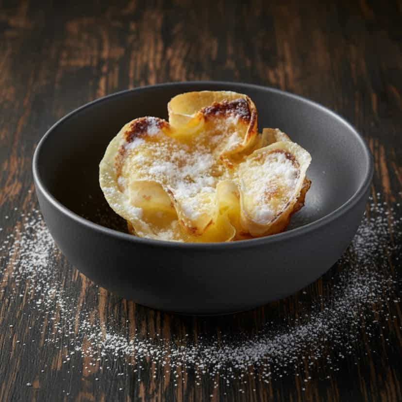 Foto deliciosa de Pastel de Requeijão pronta para servir - Lanches de Padaria