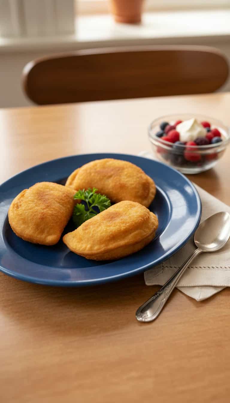Foto deliciosa de Pastelzinho de Queijo Minas pronta para servir - Salgadinhos