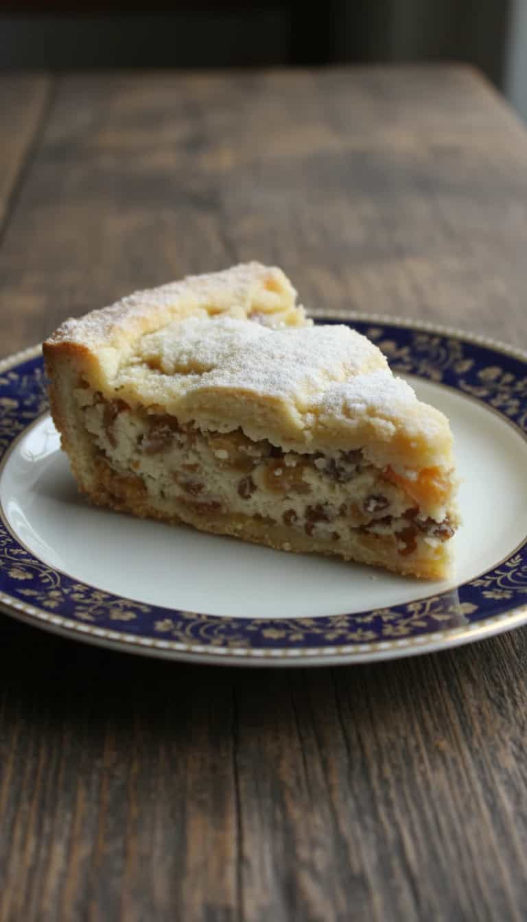 Foto deliciosa de Pastiera de Trigo: Receita Brasileira pronta para servir - Outras Receitas