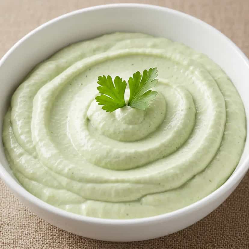 Foto deliciosa de Patê Cremoso de Manjericão pronta para servir - Pastas & Patês