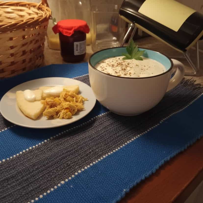 Foto deliciosa de Patê de Alho Cremoso pronta para servir - Pastas & Patês