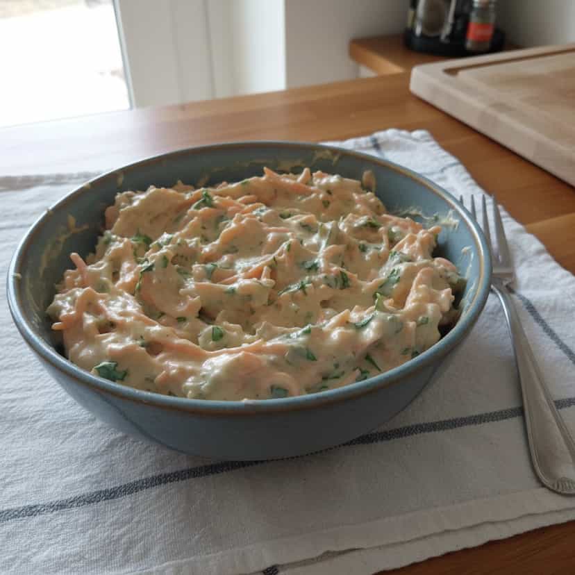 Foto deliciosa de Patê de Atum com Cenoura pronta para servir - Pastas & Patês