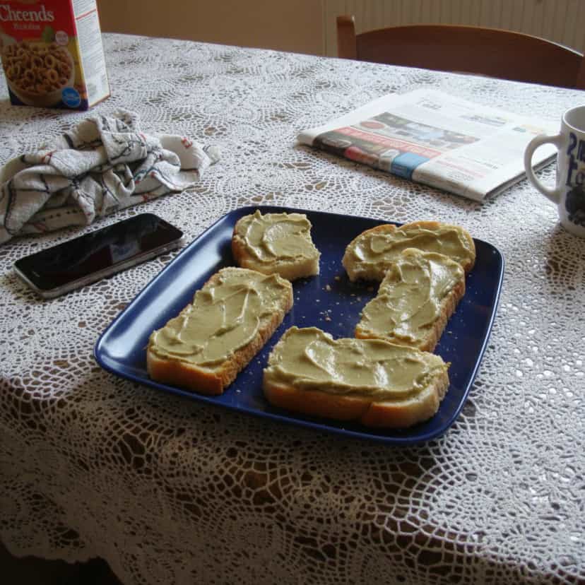 Foto deliciosa de Patê de Berinjela pronta para servir - Pastas & Patês