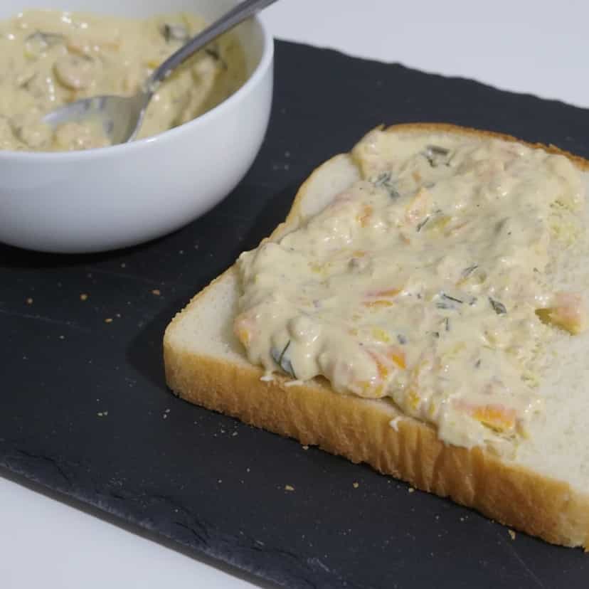 Foto deliciosa de Patê de Camarão Falso pronta para servir - Pastas & Patês