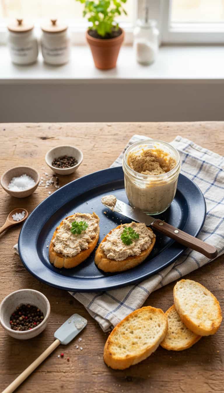 Foto deliciosa de Patê de Cebola Cremoso pronta para servir - Pastas & Patês