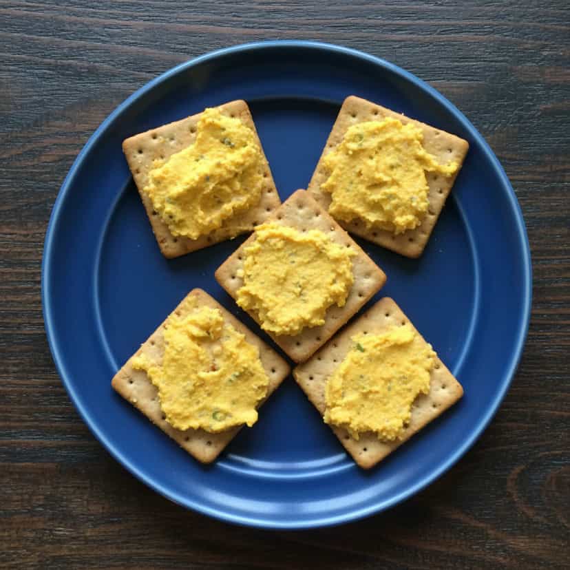 Foto deliciosa de Patê de Cenoura com Ricota pronta para servir - Pastas & Patês