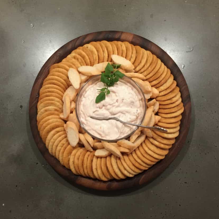 Foto deliciosa de Patê de Creme de Cebola pronta para servir - Pastas & Patês